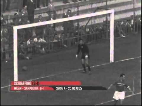Serie A 1955/1956 2° giornata Milan - Sampdoria 6-1 (25.09.1955)