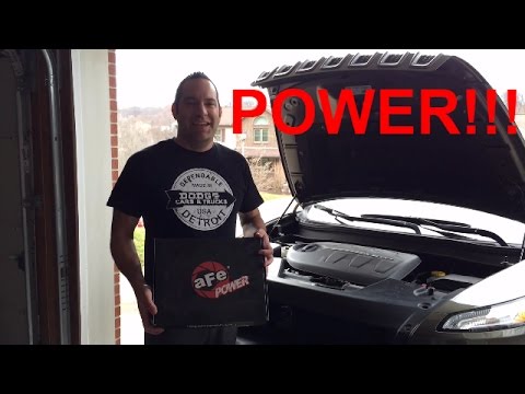 aFePower Pro Dry S Air Filter Install!!! - Jeep Cherokee V-6