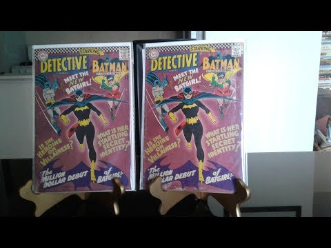Comic book haul #31. Greatest haul of my life Part 1!! 1st appearance of batgirl !!