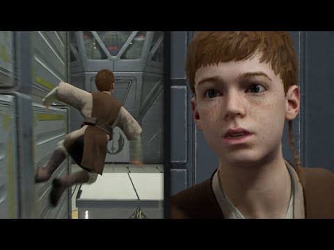 Star Wars Jedi: Fallen Order - All Cal Kestis Padawan Training Scenes (4K 60FPS)