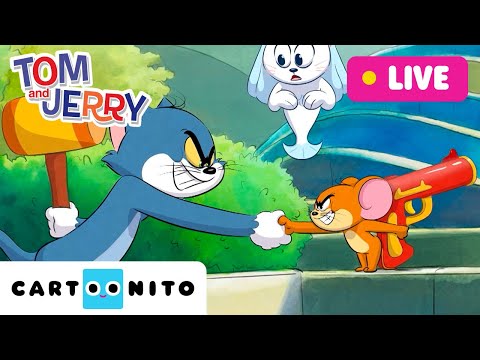 🔴 LIVE 🔴 24-Stunden-Zusammenschnitt Tom & Jerry | @CartoonitoDE​