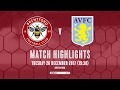 Match Highlights: Brentford v Aston Villa