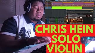 Video thumbnail for Chris Hein Solo Violin by Prexsplay