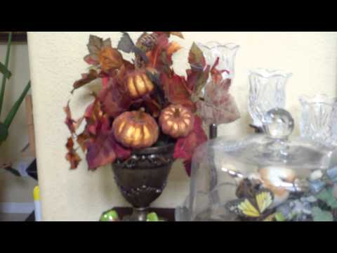Thanksgiving Fall Harvest home tour decor