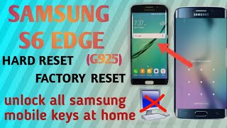 Samsung Galaxy S6 Edge Hard Reset | How To Pattern Remove Samsung S6 Edge (G925)