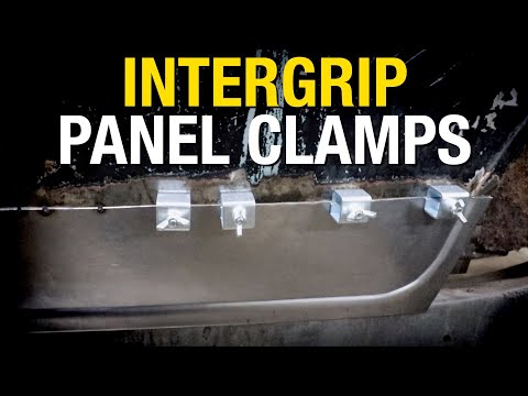 Tips for Securing A Patch Panel on Your Vehicle! Eastwood Intergrip Panel Clamps