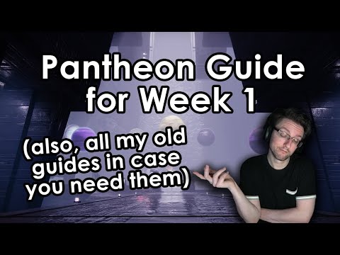 Your guide to Pantheon, week 1 (and all my old guides in one place).