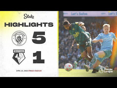 Manchester City 5-1 Watford | Extended Highlights