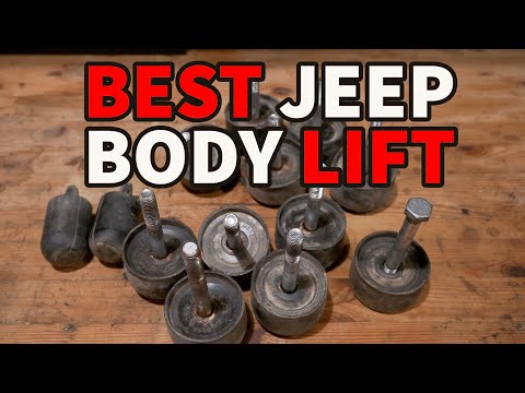 Installing a body lift - Jeep Wrangler