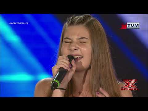X Factor Malta - The Chair Challenge - Michela Pace