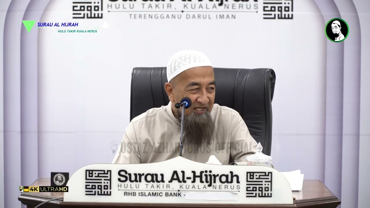 Solat Sendiri Khusyuk Tetapi Bila Berjemaah Tak Khusyuk - Ustaz Azhar Idrus