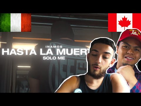CANADIANS REACT TO ITALIAN RAP - Inamos - Hasta la muerte / Solo me