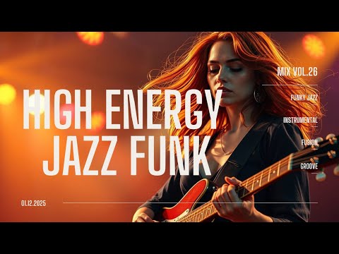 High Energy Jazz Funk Vibes Dynamic Rhythms to Ignite Your Spirit and Brighten Your Day