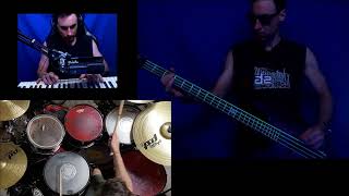 Porcupine Tree - Slave called Shiver [from XM] (Solo Bass &amp; Drum Cover)