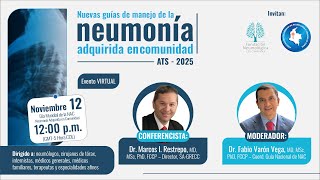 Nuevas guías de manejo de la neumonía adquirida en comunidad | ATS - 2025