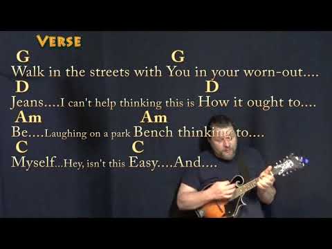 You Belong With Me (Taylor Swift) Mandolin Cover Lesson in G with Chords/Lyrics