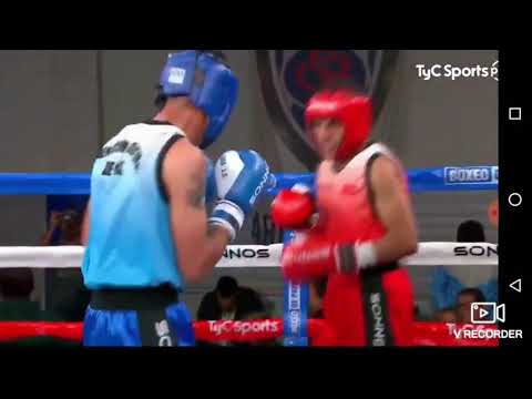 Brian Leandro Ruiz vs Ariel San Martín velada club Sportivo Barracas categoría hasta 64kg