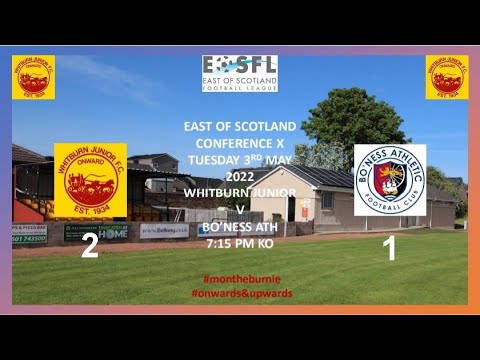 Whitburn v Bo'ness Athletic 3-5-2022