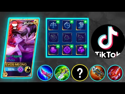 Chou Emblem Set 2023 And Build | Chou New Meta Gameplay | Mobile Legends