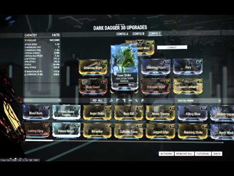 Warframe Ash Loadout (German)
