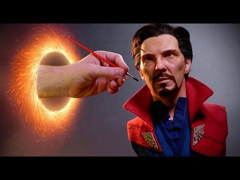 Doctor Strange Sculpture Timelapse - Doctor Strange in the Multiverse of Madness