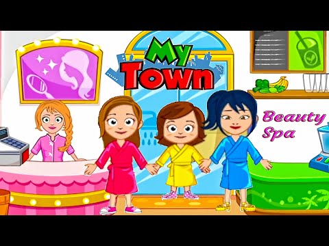 MY TOWN: BEAUTY SPA HAIR SALON Gameplay - YouTube