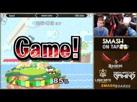SOT #74 - Sauc3 (Marth) vs EMG n0ne (Falcon) - SSBM WSF