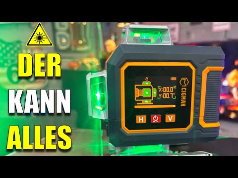 Professional cross line laser under €210 – CIGMAN CM S04 Test & Review | Uncle Kramer