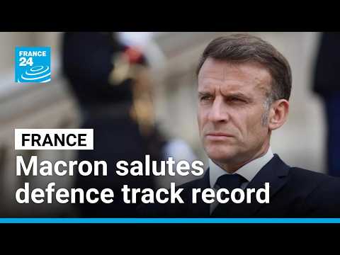 'The facts are there': Macron salutes fulfilling pledge to boost defence spending