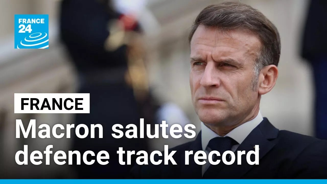 Macron pledges France will defend freedom 'with blood' as defense spending increases