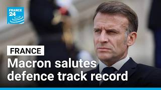Macron pledges France will defend freedom 'with blood' as defense spending increases