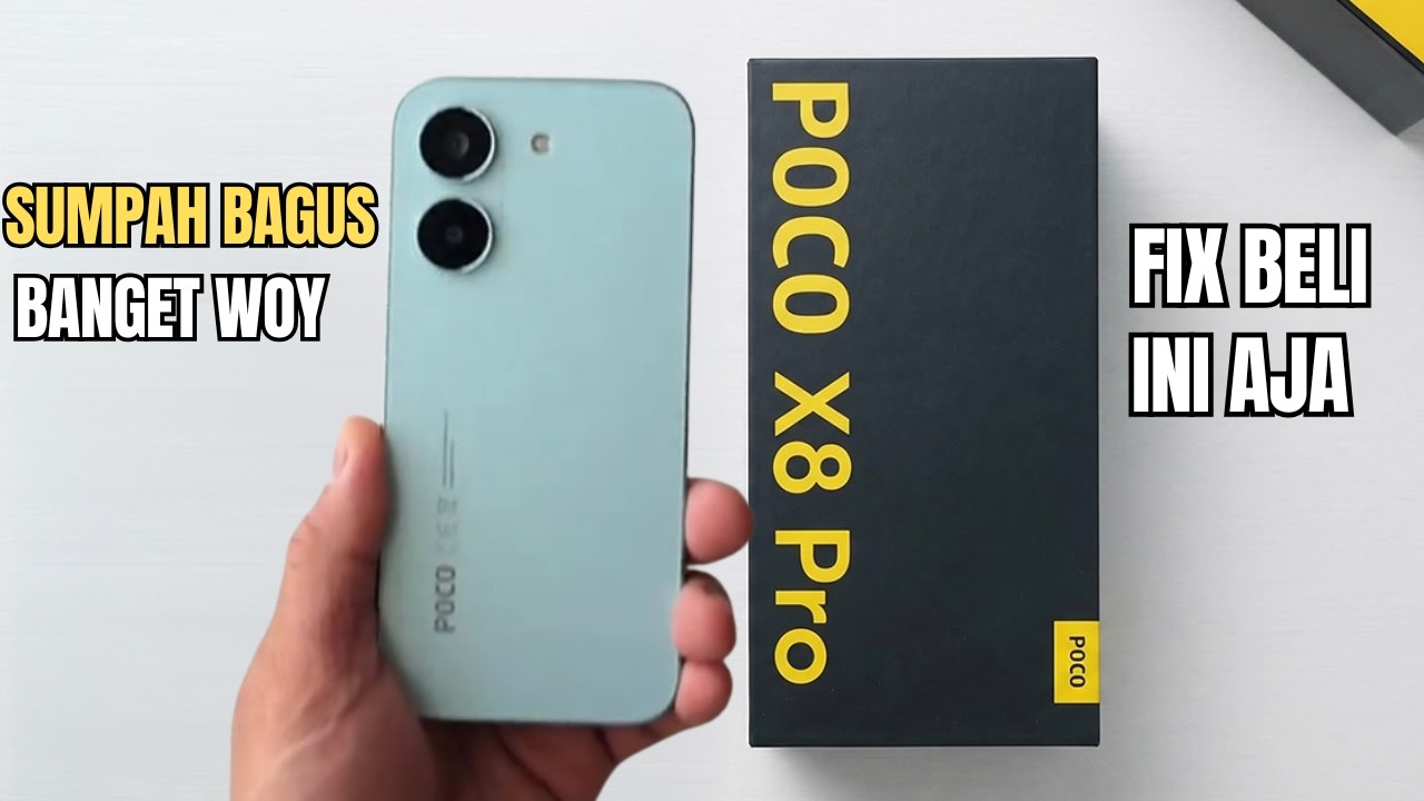 INI SIH KEMURAHAN WOY‼️POCO X8 PRO & PRO MAX, MENGGEBRAK PASAR HP SPEK TINGGI
