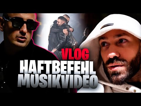 Beim HAFTBEFEHL Musikvideo (Behind the Scenes und Talk mit PAIX)