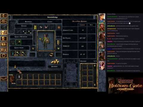 Let's Stream Baldur's Gate EE part 13b- Entering Baldur's Gate