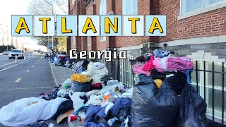 Atlanta City Walk: A Scenic Stroll Through the Urban Landscape｜Explore Atlanta's Downtown #USA #GA