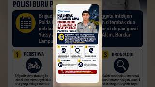 Maling Penembak Brigadir Arya Diduga Rebut & Bawa Kabur Senpi, Polisi Buru Pelaku