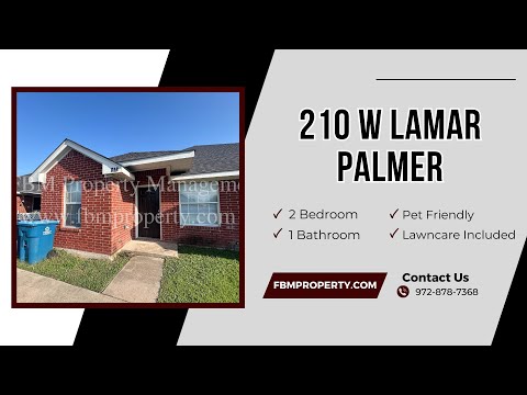 208 & 210 W. Lamar Street - Video 2 of 2