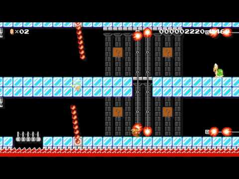 Fire and Ice by eedoo - SUPER MARIO MAKER - No Commentary 1AH
