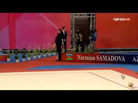 Narmina Samadova Ball AA Qualifications World Cup Sofia 2021