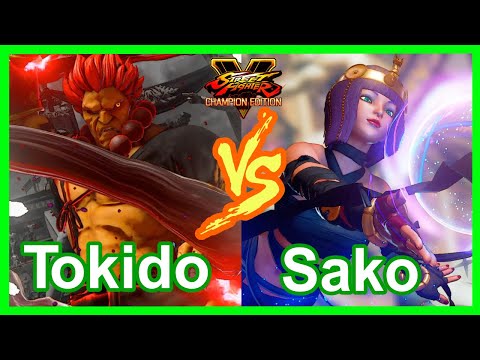 SFV Tokido (Akuma, Gouki) VS Sako (Menat)