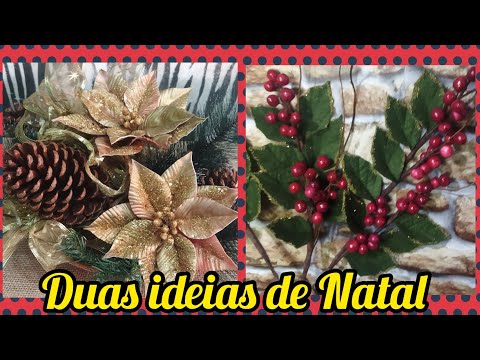 Make these two Christmas ideas yourself, easy, easy to do.