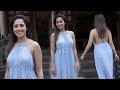 Nushrratt Bharuccha Seen GORGEOUS In Her BLUE Sleeveless At Empire Studio