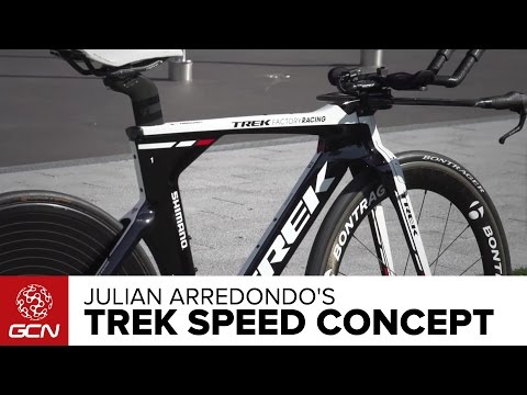 Julian Arredondo's Trek Speed Concept Time Trial Bike