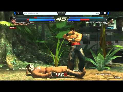 Just Frame James vs Aris - Tekken Tag 2 - SCR2014 DAY2