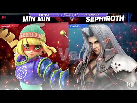 Breakout - Smash Ultimate - Winners Side - Doctor G (Sephiroth ) vs Sanaito (MinMin)
