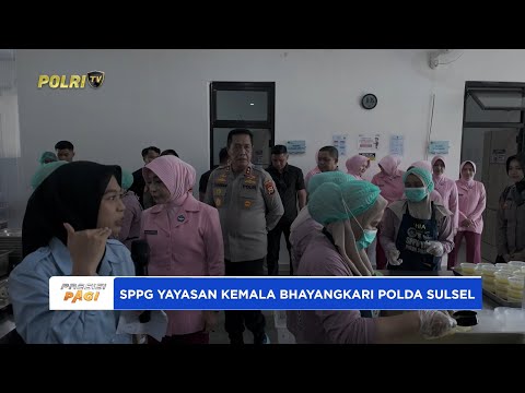 KAPOLDA DAN KETUA BHAYANGKARI TINJAU DAPUR SPPG YAYASAN KEMALA BHAYANGKARI POLDA SULSEL