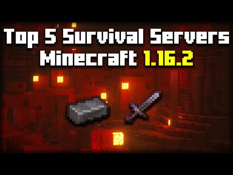 Top 5 Best Minecraft 1.16.2 Survival Servers (2024)