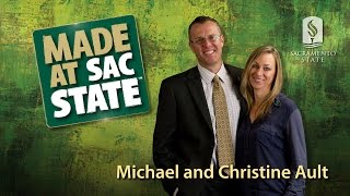 preview picture of video 'Made at Sac State: Michael and Christine Ault'