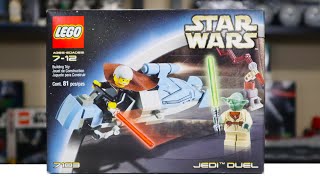 LEGO Star Wars 7103 JEDI DUEL Review! (2002)