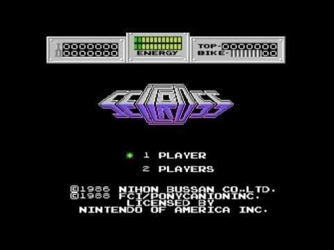 seicross nes gameplay